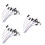 30Pcs Mini Pillar Lamp ABS Compact Assorted Color Mini House Decor 8