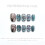 (L) Fireworks Cat Eye Fake Nails - Odorless & Comfortable 6