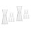 12Pièces Coupe Doseuse Double En Transparent Pour Usage Bar 5
