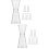 12Pièces Coupe Doseuse Double En Transparent Pour Usage Bar 8