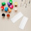 80Pcs White Paper Tubes for Kindergarten Art and Craft Projects 7