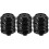 12St ABS Wieldop Voor Auto Velg Zwart Solide Design 4