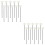 20Pcs Black Polyester Aroma Diffuser Sticks with Flower for Home Decor 6