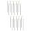 20Pcs Black Polyester Aroma Diffuser Sticks with Flower for Home Decor 7