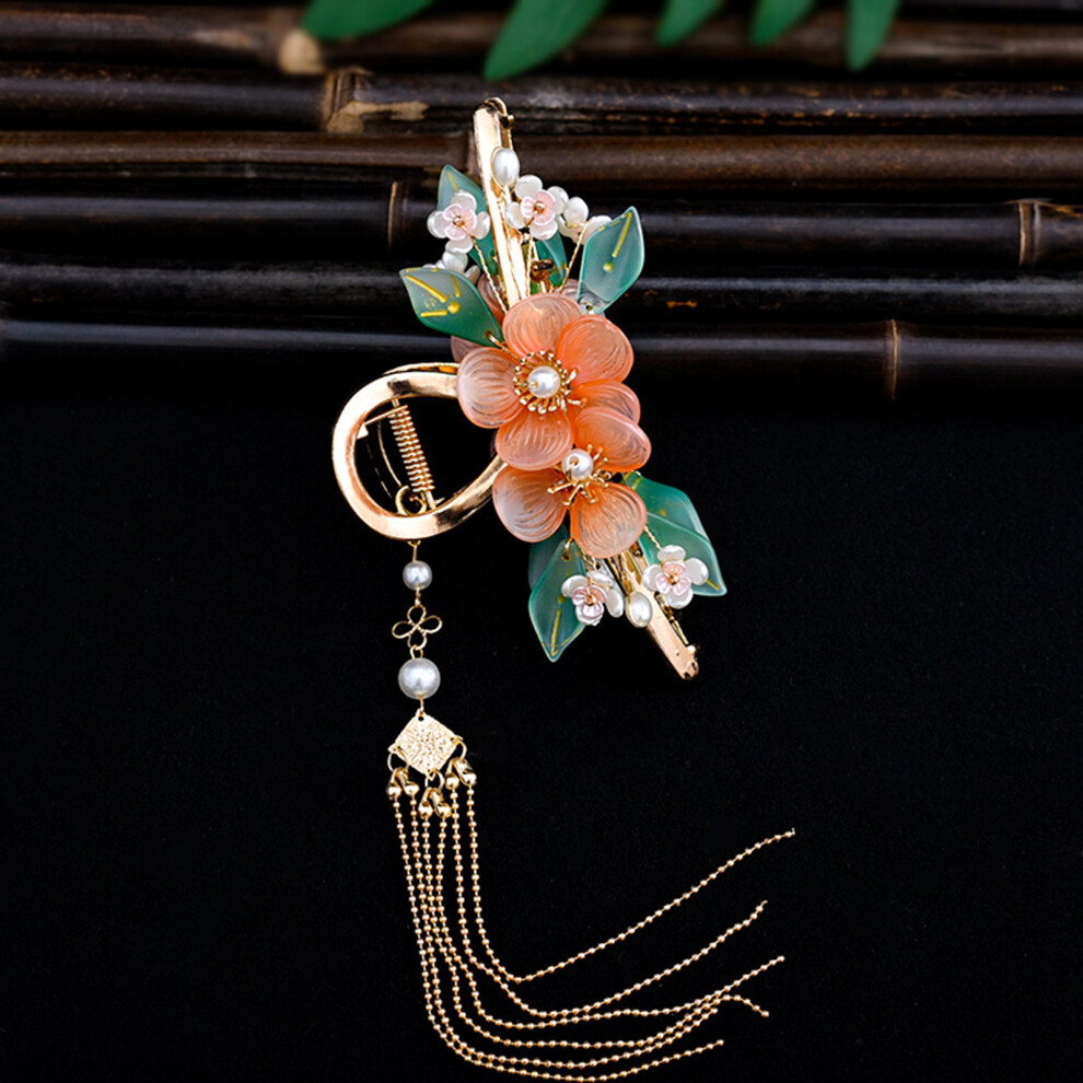 Dachuang Beauty (2#) Vintage Fringe Headdress Hairpin For Women