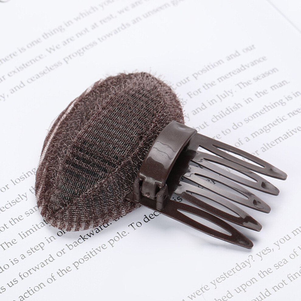 Zhouq-Outdoors (Coffee) 2Pcs Invisible Hair Pads For Women Bangs Extensions