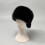 (Black) Faux Fur Hat with Tail - Holiday Gift 2