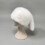 (White) Fur Hat with Tail, Warm Wool Hat for Holiday Gift 5