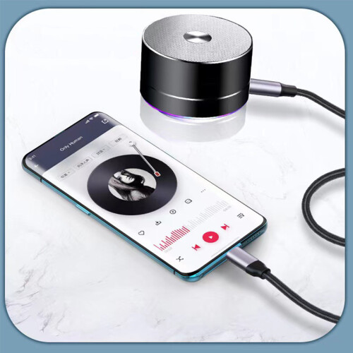 Cavo audio: cavo aux da Type-C a 3,5 mm per auto e cuffie  1 m 2