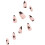 (Section 1) Star Pink Square Fake Nails - 50 Char 5