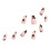 (Section 1) Star Pink Square Fake Nails - 50 Char 7