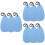 9Pcs Soft Blue Microfiber Cloth for Sax Clarinet Flute Cleaning 6