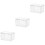 3Pcs Clear Bread Holder Storage Box PP Fresh Keep Kitchen Organizer 6