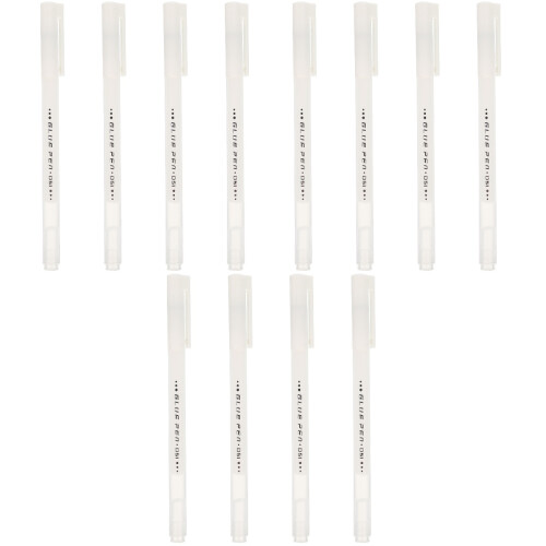 12Pièces Colles Bâtons Stylo Forme Blancs Séchage Rapide Usage Maison 1