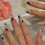 (Section 1) Star Pink Square Fake Nails - 50 Char 1