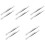 10Pcs Metal Stamp Tweezers Durable Non-Slip Precision Work Tool 1