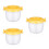 3Pièces Cuiseur Micro-Ondes Pour Soupe 8