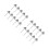 20Pcs Silver Stainless Corner Puttying Trowel with Ergonomic Grip 4