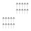 20Pcs Silver Stainless Corner Puttying Trowel with Ergonomic Grip 8