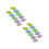 60Pcs Assorted Color Rubber Erasers Plastic for Student Ballpoint Use 5