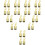 30Pcs Rope End Snap Hook for Storage and Crowd Control 9
