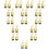 30Pcs Rope End Snap Hook for Storage and Crowd Control 10