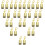 30Pcs Rope End Snap Hook for Storage and Crowd Control 11