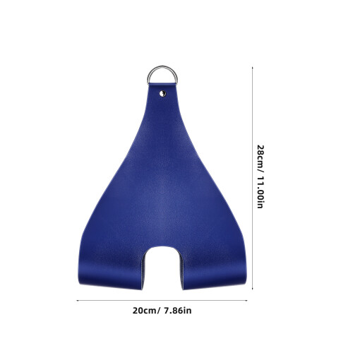 2Pcs Lightweight PU Chicken Transport Bag Blue with Handle Sling 1