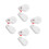 4Pièces Supports Antivol Rétractables Câble Acier Multifonction 4