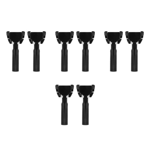 8Stk Verchromte Mopphalter- , Robust, Für Haushalt