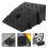 Zwarte Plastic Draagbare Auto Oprit Ramp Veiligheid En 10