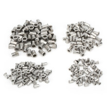 Professional Rivet Nut Insert Collection Knurled Body Threaded Rivet Insert for Industrial Applications, Corrosion Resistant Stainless Steel Nutserts