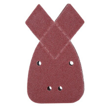 Aluminum Oxide Sanding Pads, Intricate Corners Fine Flocking Material Versatile Flocking Material Precision Sanding Secure Attachment Efficient