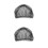 2Pcs Waterproof Windproof Bicycle Cover For Outdoor Riding 7