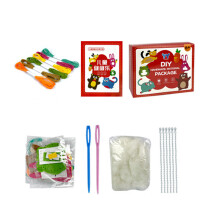 (Animal) Kids DIY Sewing Kit for Ages 6+ with Safe Needle