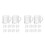 20Pièces Mini Tasses ABS Transparent Accessoire Décor Miniature 1