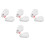 4Pièces Supports Antivol Rétractables Câble Acier Multifonction 1