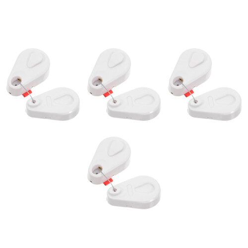 4Pièces Supports Antivol Rétractables Câble Acier Multifonction