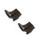 2Paren Hak Regenlaarzen Dames PVC Mode Waterdicht 1