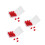 150Pcs Cute Red Metal Plastic Thumbtacks for Wall Cork Board Use 4