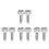 8Pcs Durable Stainless Steel Hand Retractable Spring Loaded Latch Pin 1