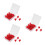 150Pcs Cute Red Metal Plastic Thumbtacks for Wall Cork Board Use 9