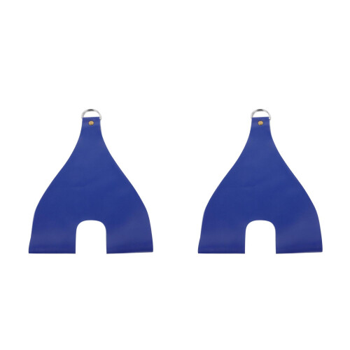 2Pcs Lightweight PU Chicken Transport Bag Blue with Handle Sling