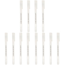 12Pièces Colles Bâtons Stylo Forme Blancs Séchage Rapide Usage Maison