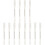 12Pièces Colles Bâtons Stylo Forme Blancs Séchage Rapide Usage Maison 1