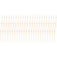 200Pcs Pearl Topper Bamboo Toothpicks Party Fruit Skewers for Decor