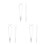 6Pcs Silver Clay Measuring Caliper Durable Steel Simple Measuring Tool 6
