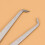 6Pcs Silver Clay Measuring Caliper Durable Steel Simple Measuring Tool 10
