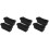 6Pcs Black Silicone Grease Cup Liners Reusable Outdoor Drip Pan Liners 5