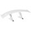 3Pcs White ABS Car Rear Spoiler Tail Wing Universal Easy Adhesive 2
